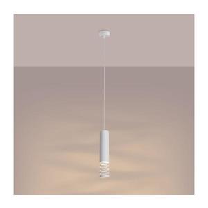 SL.1686 - Lustr na lanku LAMI 1xGU10/10W/230V bílá SL.1686 obraz