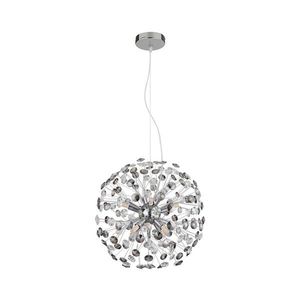 Globo 64135H1C - LED Lustr na lanku KATRINA 8xG9/3, 5W/230V lesklý chrom 64135H1C obraz
