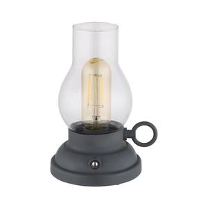 Globo 58016A - LED Stm. nab. dot. stolní lampa PETRO 1W/3, 7V 1200 mAh antracit 58016A obraz