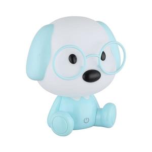 Globo 21761B - LED Stm. nab. dětská noční lampička PUPPY 1W/5V 500 mAh modrá 21761B obraz
