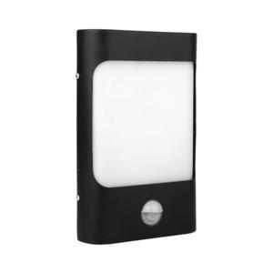 LED Venkovní nástěnné svítidlo se senzorem CORDOBA LED/9W/230V IP44 černá 378000030 obraz