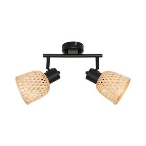 Atmosphera - Bodové svítidlo LIO 2xE27/25W/230V bambus 205978 obraz