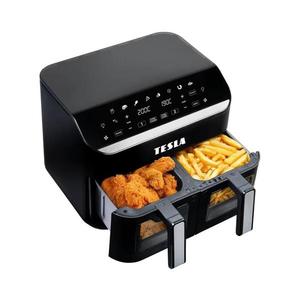 TESLA Electronics AirCook - Multif. duální dig. horkovzd. fritéza 9 l 2400W/230V AIRCKDZQ460XXLBLK obraz