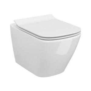 Cersanit S701-405-ECO - Závěsné WC s prkénkem CITY keramika/bílá S701-405-ECO obraz