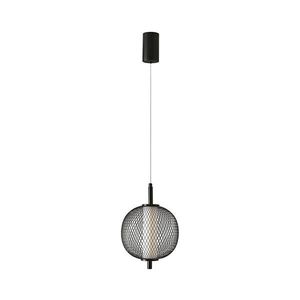 LED Lustr na lanku PUMA LED/10W/230V pr. 20 cm černá 31-35332 obraz