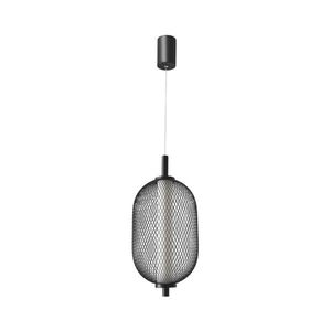 LED Lustr na lanku PUMA LED/10W/230V pr. 15 cm černá 31-35349 obraz