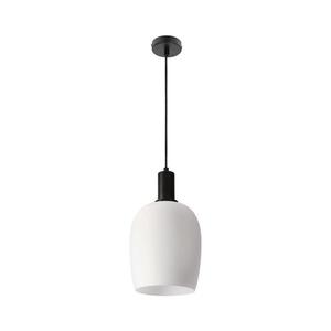 Lustr na lanku WOLKEN 1xE27/40W/230V bílá/černá 31-35530 obraz