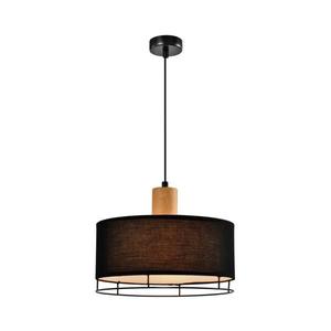 Lustr na lanku ARDI 1xE27/40W/230V černá/hnědá 31-38371 obraz