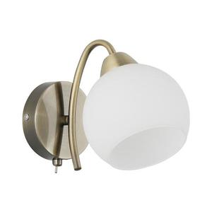 Nástěnná lampa NESTOR 1xE27/40W/230V mosaz 21-34977 obraz