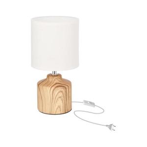 Stolní lampa MINOS 1xE14/40W/230V hnědá/bílá 41-34540 obraz