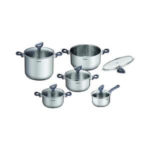 Tefal - Sada hrnců 10 ks DAILY COOK nerez G712SA55 obraz