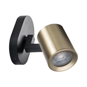 38960 - Nástěnné bodové svítidlo LAURIN 1xGU10/10W/230V mosaz/černá 38960 obraz
