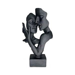 Estilo Home Stolní dekorace 29x9x17 cm pryskyřice/černá 5905623250847 obraz