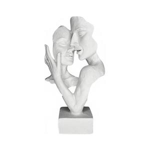 Estilo Home Stolní dekorace 29x9x17 cm pryskyřice/bílá 5905623250830 obraz