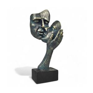 Estilo Home Stolní dekorace 29, 5x10x14 cm pryskyřice/patina 5905623250137 obraz