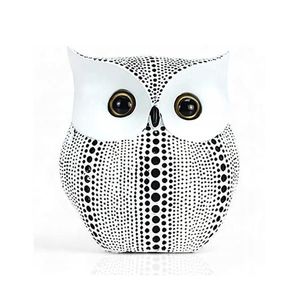 Estilo Home Stolní dekorace 15 cm bílá/černá 5905623250144 obraz