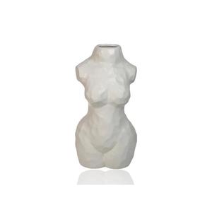 Estilo Home Keramická váza 30 cm bílá 5905623250427 obraz