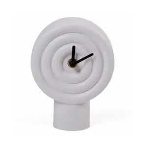 Estilo Home Stolní keramické hodiny 16 cm 1xAA bílá 5905623250588 obraz
