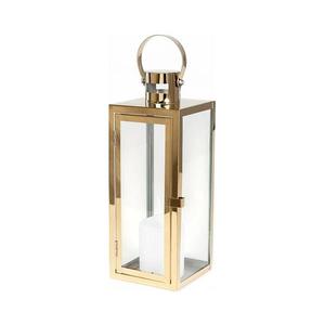 Estilo Home Dekorační lucerna 49 cm zlatá 5905623251011 obraz