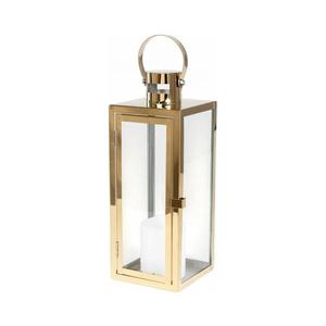 Estilo Home Dekorační lucerna 63 cm zlatá 5905623251004 obraz