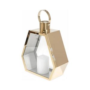 Estilo Home Dekorační lucerna 43 cm zlatá 5905623251035 obraz
