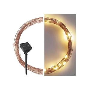 LED Solární řetěz LED/2, 4W/1, 2V 1xAA 15 m IP44 3000K 600 mAh D3ZW01 obraz