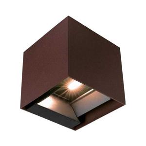 LED Solární nástěnné svítidlo se sen. LED/9W/3, 7V 3000/4000/5000K IP65 hnědá 23824 obraz