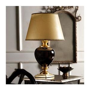 ONLI - Stolní lampa AMADEUS 1xE27/15W/230V 72 cm černá/zlatá 225/GP obraz