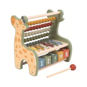 2Kids Toys - Dřevěné multifunkční počítadlo Žirafa 2D98158 obraz