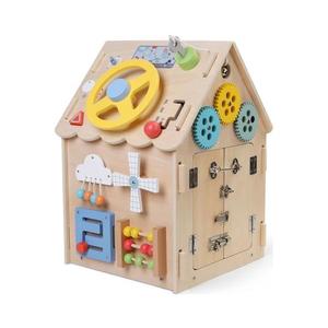 2Kids Toys - Activity board domeček béžová 2D98179 obraz