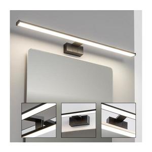 Brilagi - LED Koupelnové osvětlení zrcadla VESTRA LED/15W/230V 80 cm IP44 černá FG-M1-C02-800-BLK obraz