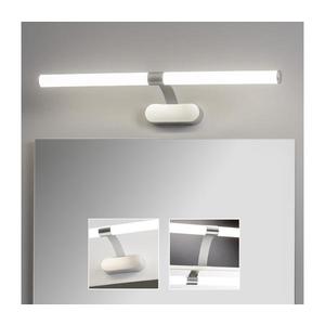 Brilagi - LED Koupelnové osvětlení zrcadla TUBEO LED/8W/230V 60 cm IP44 stříbrná FG-M1-C07-600-SLV obraz