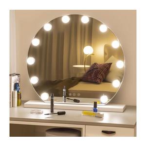 Brilagi - LED Stmívatelné make-up zrcadlo HOLLYWOOD LED/12W/230V 3000/4000/6500K FG-M6-WD01-WHT obraz
