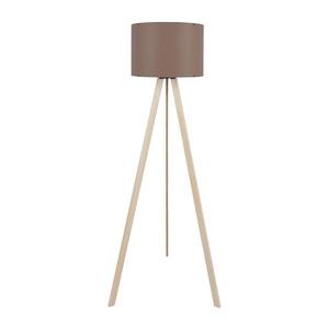 Stojací lampa AYD 1xE27/40W/230V hnědá/béžová 780SGN1415 obraz