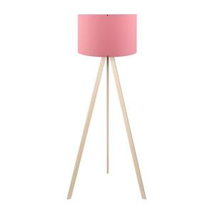 Stojací lampa AYD 1xE27/40W/230V růžová/béžová 780SGN2420 obraz