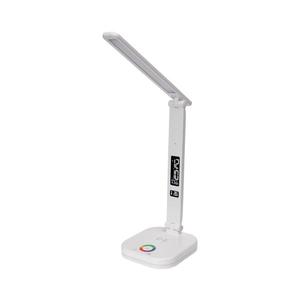 LED RGBW Stm. lampa s bezdr. nab., displejem, USB portem 6W/5V 3000-6500K bílá PDL711RGBW obraz