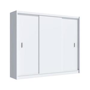 Šatní skříň s posuvnými dveřmi SAPHIRA 250x215 cm bílá MULTI 250 Biały obraz