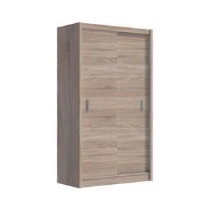 Šatní skříň s posuvnými dveřmi SAPHIRA 150x215 cm dub sonoma MULTI 150 sonoma obraz