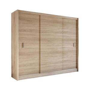 Šatní skříň s posuvnými dveřmi SAPHIRA 250x215 cm dub sonoma MULTI 250 sonoma obraz