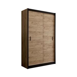 Šatní skříň s posuvnými dveřmi SAPHIRA 150x215 cm dub craft MULTI 150 craft obraz