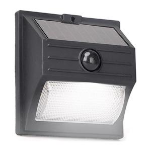 B.V. - LED Solární svítidlo se senzorem LED/3, 7V 6500K 500 mAh IP65 černá B1020136Q obraz