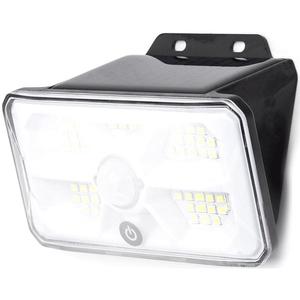 B.V. -LED Solární svítidlo se senzorem LED/3, 7V 6500K 500 mAh IP65 černá B1020136L obraz