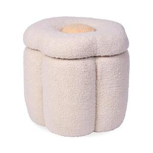 Childhome - Box na hračky FLOWER pr. 35 cm krémová CHTPFLO obraz
