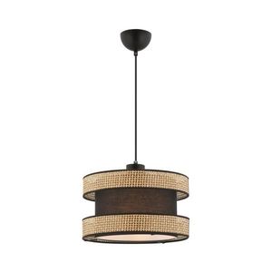 Lustr na lanku HALO 1xE27/60W/230V hnědá/béžová 390FLH2450 obraz