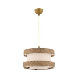 Lustr na lanku HALO 1xE27/60W/230V krémová/béžová 390FLH2451 obraz