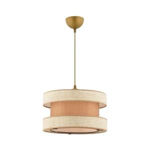 Lustr na lanku HALO 1xE27/60W/230V béžová/krémová 390FLH2452 obraz