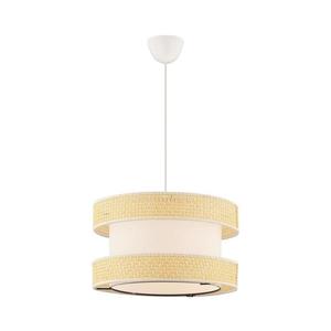 Lustr na lanku HALO 1xE27/60W/230V krémová/béžová 390FLH2461 obraz