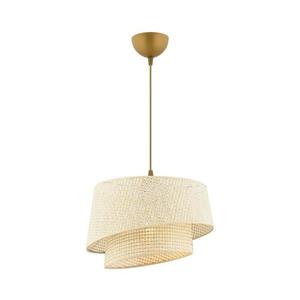 Lustr na lanku BARETTE 1xE27/60W/230V krémová 390FLH2484 obraz