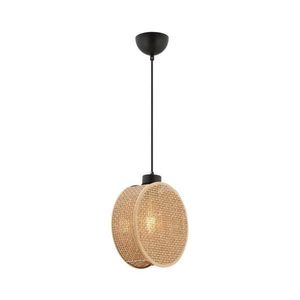 Lustr na lanku DRUM 1xE27/60W/230V hnědá 390FLH2525 obraz