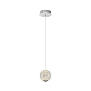 LED Lustr na lanku CREMONA 1xLED/5W/230V 3000K matný chrom 414LRC1379 obraz
